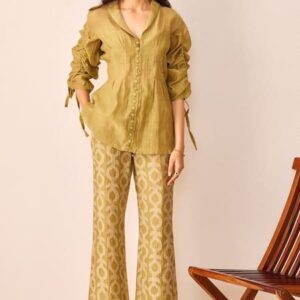 Leriya Fashion Stylish Co-ord Set for Women – Trendy Korean Summer Travel Outfit | Pajama Set For Women & Girl for Beach & Holiday Look